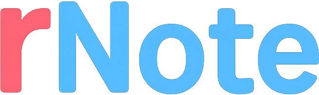 rNote Logo